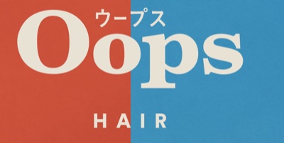 Oops HAIR（ウープスヘア）のロゴ